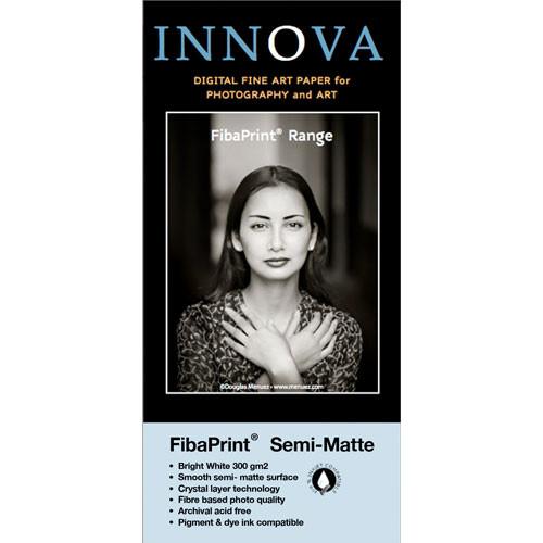 Innova FibaPrint White Semi-Matte Inkjet Photo Paper 32001
