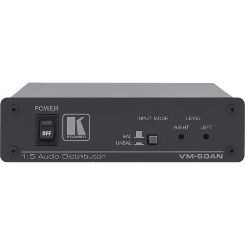 Kramer VM-50AN 1:5 Audio Distribution Amplifier VM-50AN, Kramer, VM-50AN, 1:5, Audio, Distribution, Amplifier, VM-50AN,