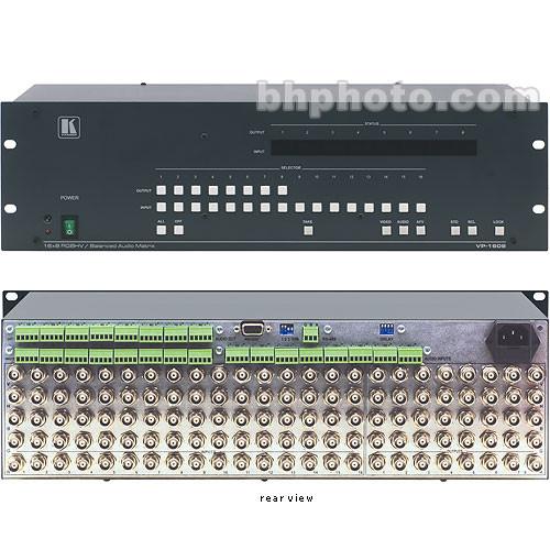 Kramer VP-1608 16x8 RGBHV/Audio Matrix Switcher VP-1608, Kramer, VP-1608, 16x8, RGBHV/Audio, Matrix, Switcher, VP-1608,