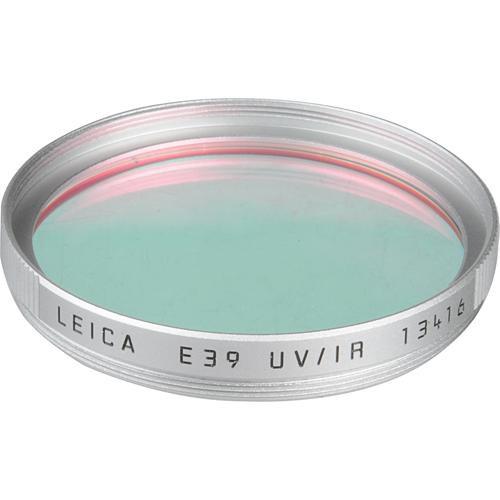 Leica  E39 UVA/IR Glass Filter (Silver) 13416, Leica, E39, UVA/IR, Glass, Filter, Silver, 13416, Video