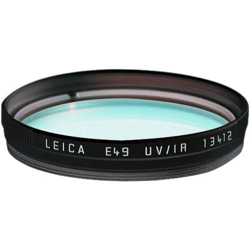Leica  E49 UVA/IR Glass Filter (Black) 13412, Leica, E49, UVA/IR, Glass, Filter, Black, 13412, Video