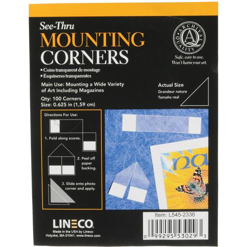 Lineco Archival Mounting Corners - 5/8