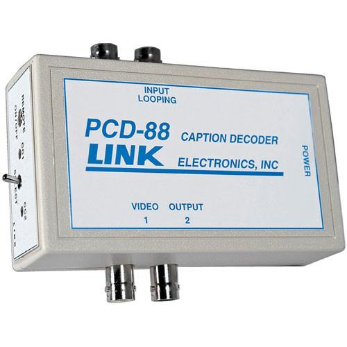 Link Electronics PCD-88 Portable Closed Caption Decoder PCD-88, Link, Electronics, PCD-88, Portable, Closed, Caption, Decoder, PCD-88
