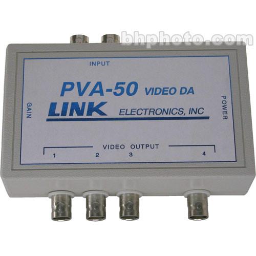 Link Electronics PVA-50 1x4 Composite Video Distribution PVA-50, Link, Electronics, PVA-50, 1x4, Composite, Video, Distribution, PVA-50