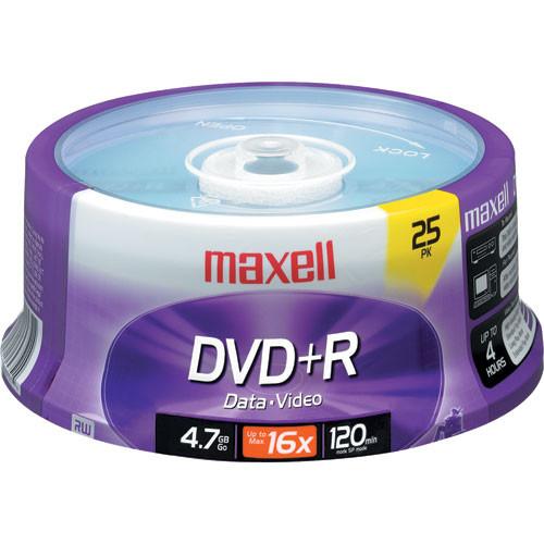 Maxell  DVD R 4.7GB, 16x Disc (25) 639011, Maxell, DVD, R, 4.7GB, 16x, Disc, 25, 639011, Video