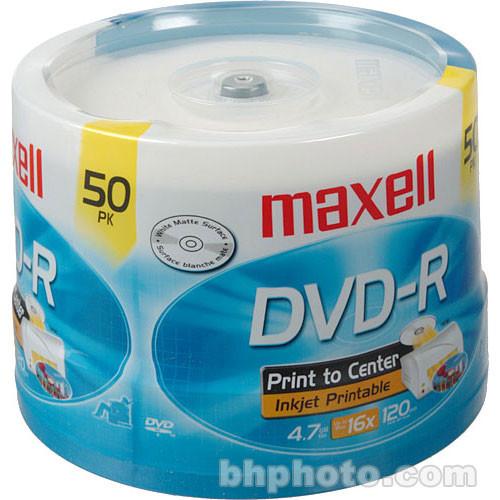 Maxell DVD-R Inkjet Printable Recordable Disc 638022