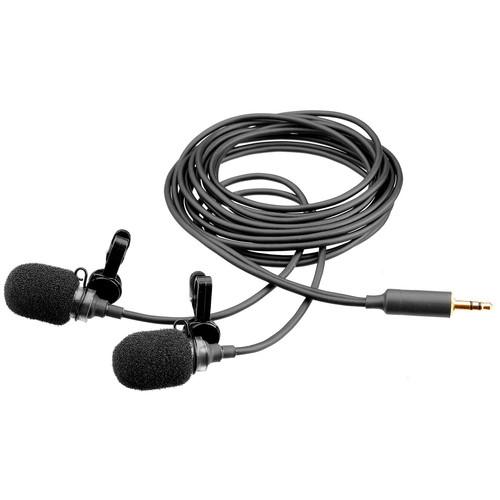 Microphone Madness MCSM-4 Stereo Lavalier Microphone MM-MCSM-4, Microphone, Madness, MCSM-4, Stereo, Lavalier, Microphone, MM-MCSM-4