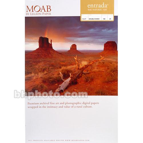 Moab Entrada Rag Natural 190 (Matte, 2-sided) R08-ERN190111725