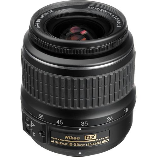 Nikon AF-S DX Zoom-NIKKOR 18-55mm f/3.5-5.6G ED II Lens 2170