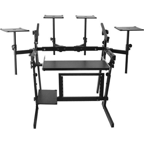 On-Stage WS8700 - Professional Audio Workstation Stand WS8700-B1, On-Stage, WS8700, Professional, Audio, Workstation, Stand, WS8700-B1