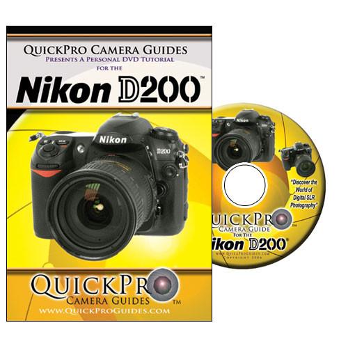 QuickPro  DVD: Nikon D200 Digital SLR Camera 1055