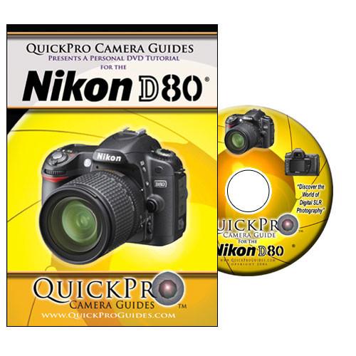 QuickPro  DVD: Nikon D80 Digital SLR Camera 1086, QuickPro, DVD:, Nikon, D80, Digital, SLR, Camera, 1086, Video