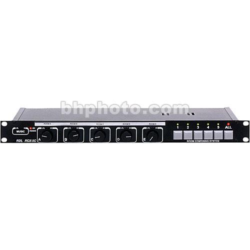 RDL  RCX-5C - Five Zone Audio Controller RCX-5C, RDL, RCX-5C, Five, Zone, Audio, Controller, RCX-5C, Video