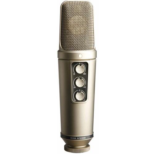 Rode NT2000 Variable Pattern Studio Condenser Microphone NT2000