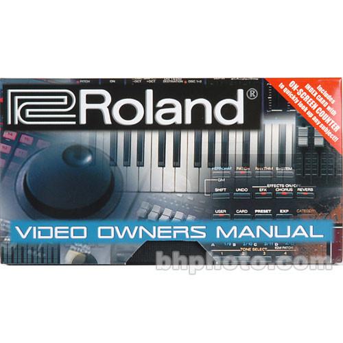 Roland MC-909VM - Video Owner's Manual for MC-909 MC-909VM