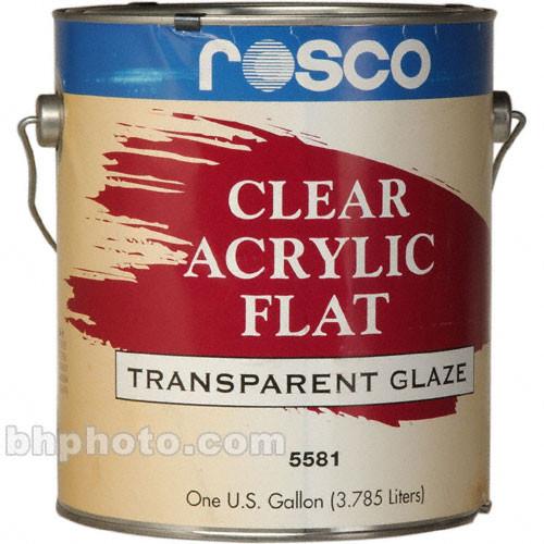 Rosco  Clear Flat Acrylic Glaze 150055810128