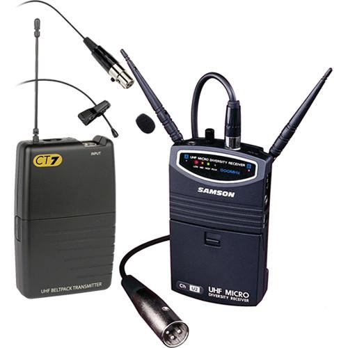 Samson UM1 Portable Wireless Lavalier Microphone SW87SLM-N1, Samson, UM1, Portable, Wireless, Lavalier, Microphone, SW87SLM-N1,
