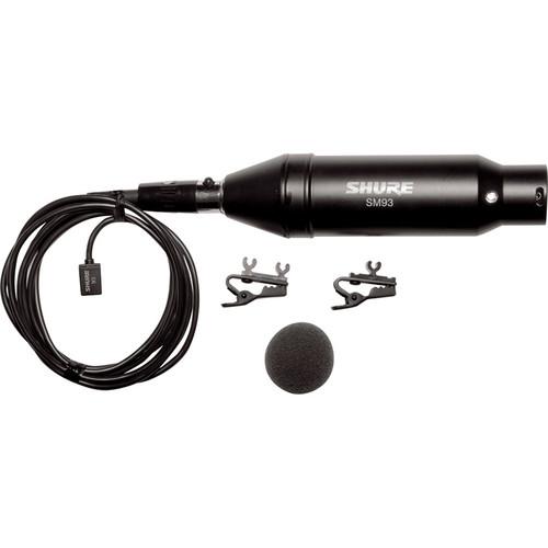 Shure SM93 - Micro-Lavalier Omnidirectional Microphone SM93