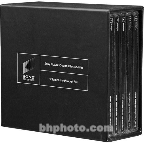Sony Sony Pictures Sound Effects Series - Volumes 1 to 5, Sony, Sony, Pictures, Sound, Effects, Series, Volumes, 1, to, 5