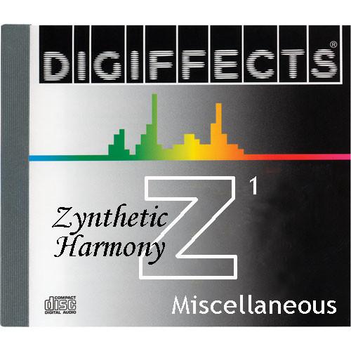 Sound Ideas Sample CD: Digiffects Zynthetic Harmony SS-DIGI-Z-01