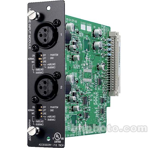 Toa Electronics D-922F - 2 x Mic/Line 20-Bit Input Module D-922F