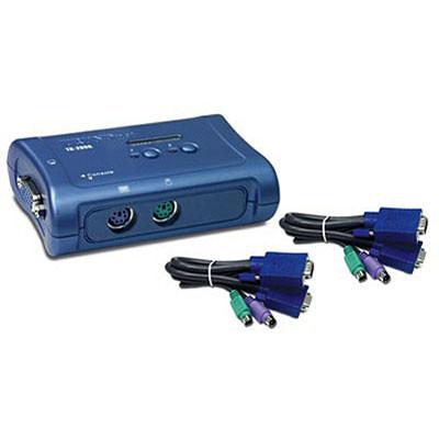 TRENDnet  2-Port PS/2 KVM Switch TK-205K, TRENDnet, 2-Port, PS/2, KVM, Switch, TK-205K, Video