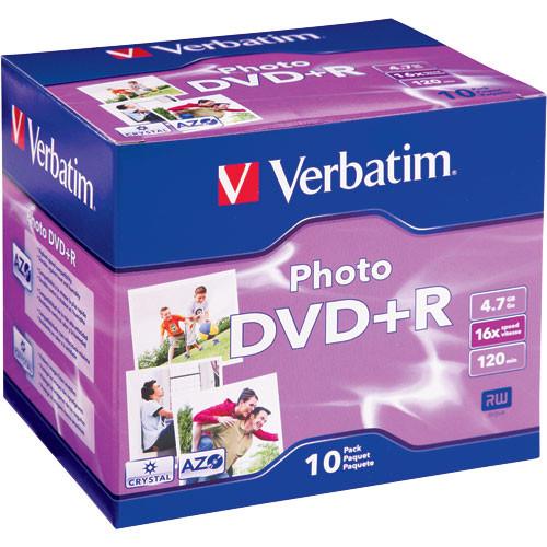 Verbatim DVD R Recordable Photo Disc in Jewel Case 95523