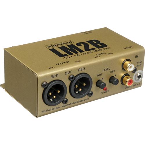 Whirlwind LM2B 2-Channel Line Level Converter LM2B