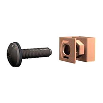 Winsted G8054 Panel Bolts and Clips with Captive Nuts G8054