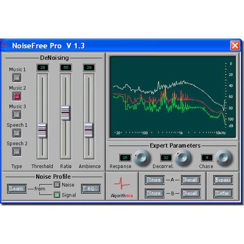 Algorithmix NoiseFree - Noise Reduction Plug-In ALGO-8NF, Algorithmix, NoiseFree, Noise, Reduction, Plug-In, ALGO-8NF,