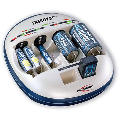 Ansmann Energy 8 Plus Battery Charger (100-240V) 5207442/US