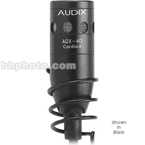 Audix  ADX40 Overhead Microphone ADX40-W, Audix, ADX40, Overhead, Microphone, ADX40-W, Video