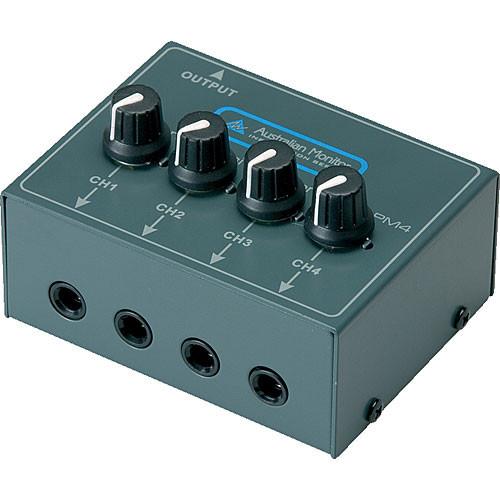 Australian Monitor Mixed Up - Four Channel Passive Mixer PM4, Australian, Monitor, Mixed, Up, Four, Channel, Passive, Mixer, PM4,
