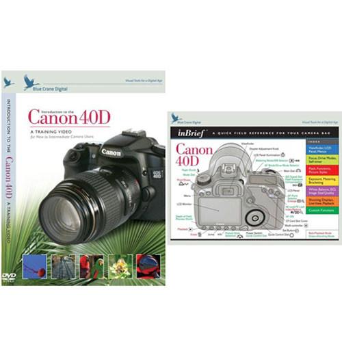 Blue Crane Digital DVD and Guide: Combo Pack for the Canon BC614