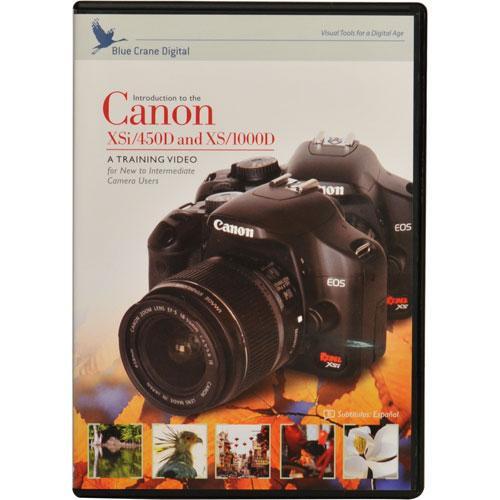 Blue Crane Digital DVD: Canon Rebel XSi (450D) BC118