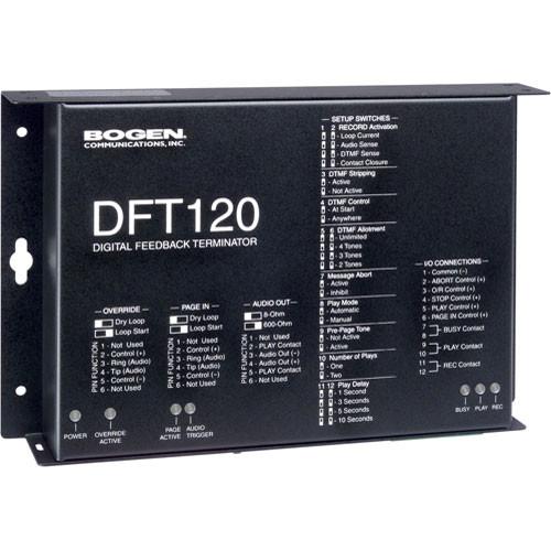 Bogen Communications DFT-120 Digital Paging Feedback DFT120, Bogen, Communications, DFT-120, Digital, Paging, Feedback, DFT120,