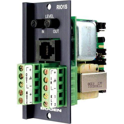 Bogen Communications RIO1S Relay Input/Output Module RIO1S
