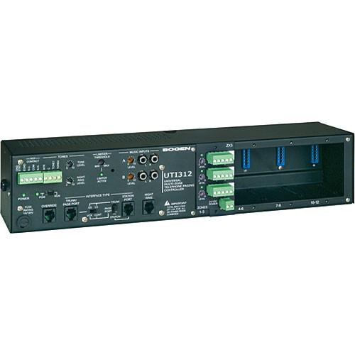 Bogen Communications UTI312 Multi-Zone Paging Controller UTI312