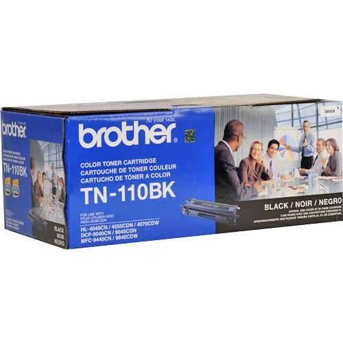 Brother TN-110BK Standard Yield Black Toner Cartridge TN-110BK, Brother, TN-110BK, Standard, Yield, Black, Toner, Cartridge, TN-110BK