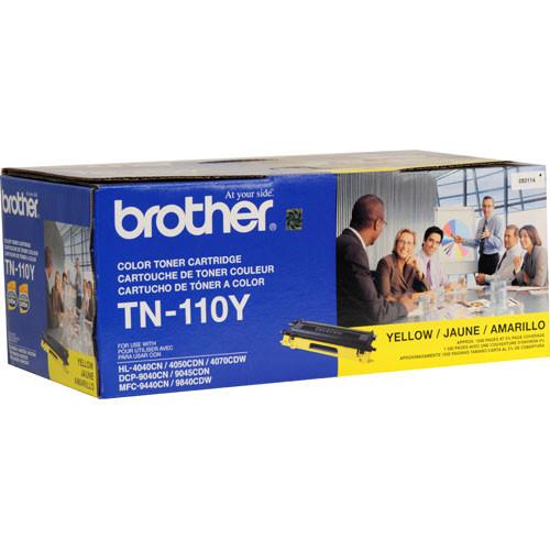 Brother TN-110Y Standard Yield Yellow Toner Cartridge TN-110Y