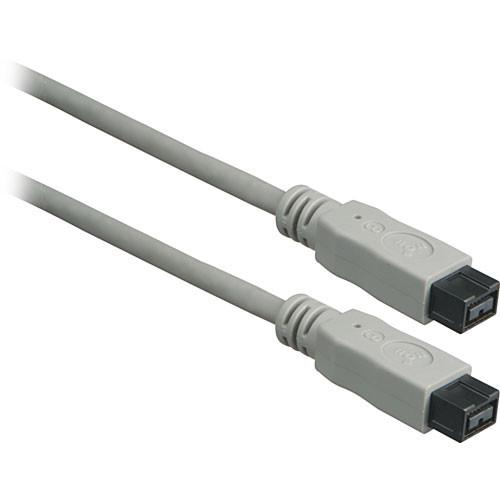 C2G 50700 IEEE-1394B FireWire 9-Pin to 9-Pin Cable (6.6') 50700, C2G, 50700, IEEE-1394B, FireWire, 9-Pin, to, 9-Pin, Cable, 6.6', 50700