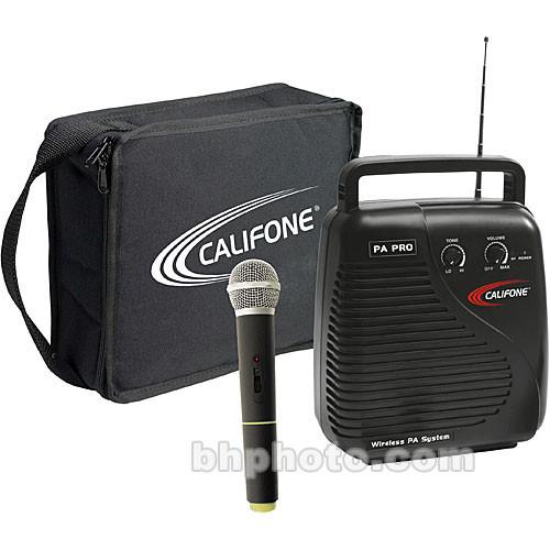 Califone PA10B1 PA-Pro Public Address with Wireless PA10B-1