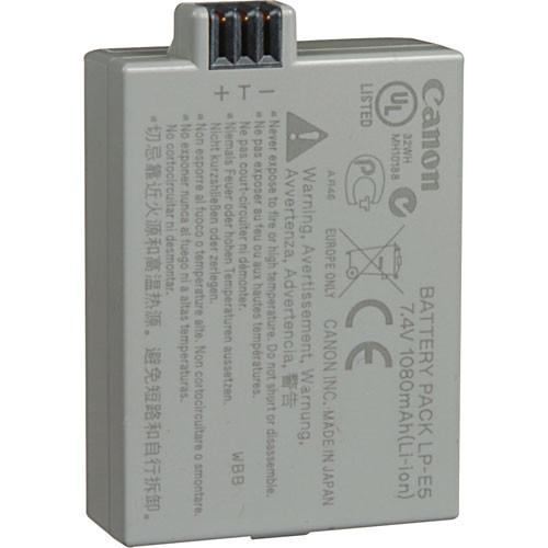 Canon LP-E5 Rechargeable Lithium-Ion Battery Pack 3039B001