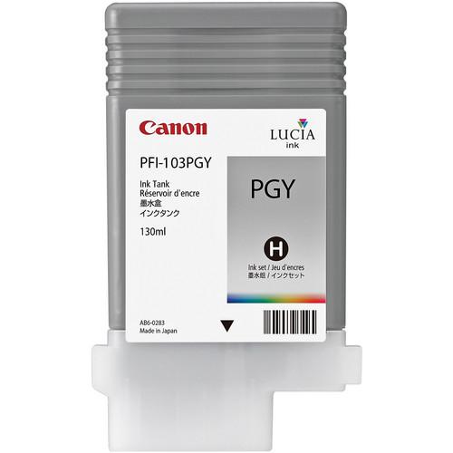 Canon PFI-103PGY Photo Gray Ink Tank (130 ml) 2214B001AA