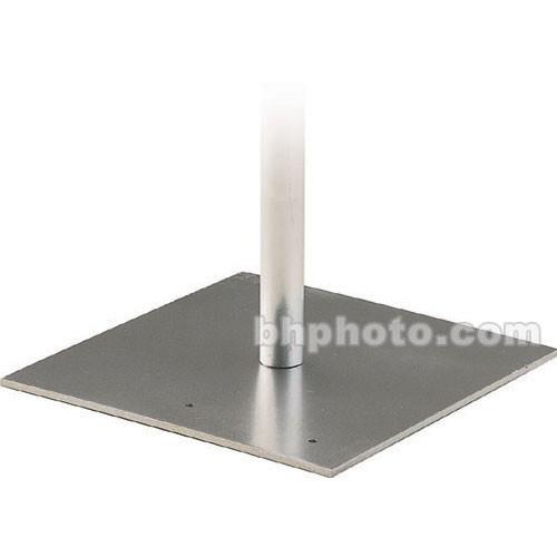 Da-Lite Flat Steel Base with Mounting Stud for Pipe and 35302