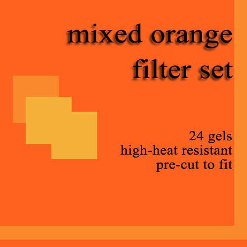 Dedolight 24 Mixed Orange Gel Filters for DBD8 DGMO8