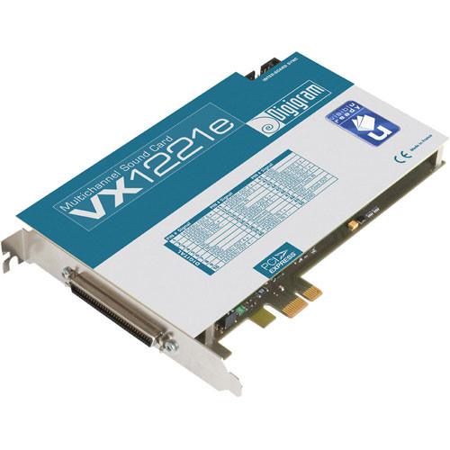 Digigram VX1221e - PCIe Digital Audio Card VB1875A0301, Digigram, VX1221e, PCIe, Digital, Audio, Card, VB1875A0301,