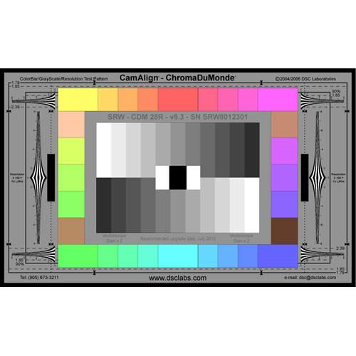 DSC Labs ChromaDuMonde 28-R Senior CamAlign Chip Chart CDM28RS, DSC, Labs, ChromaDuMonde, 28-R, Senior, CamAlign, Chip, Chart, CDM28RS