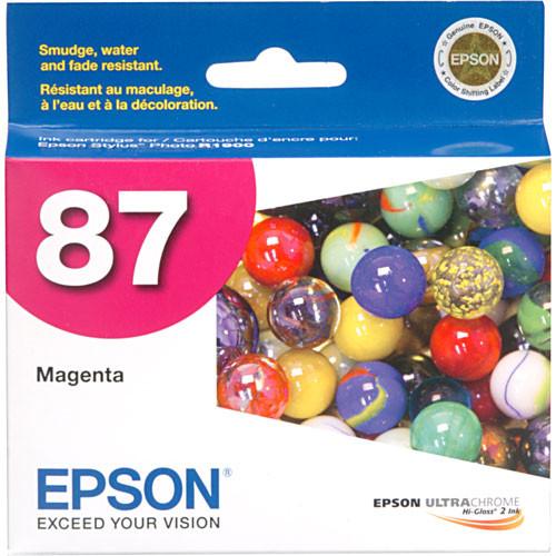 Epson  87 Magenta Ink Cartridge T087320