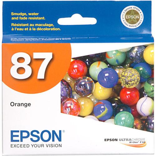 Epson  87 Orange Ink Cartridge T087920, Epson, 87, Orange, Ink, Cartridge, T087920, Video